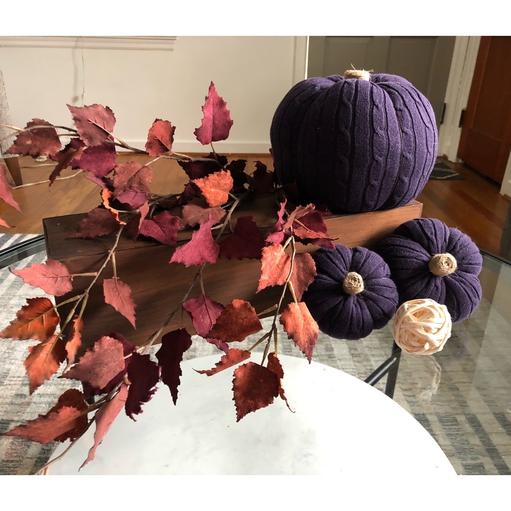 Handmade Sweater Pumpkins